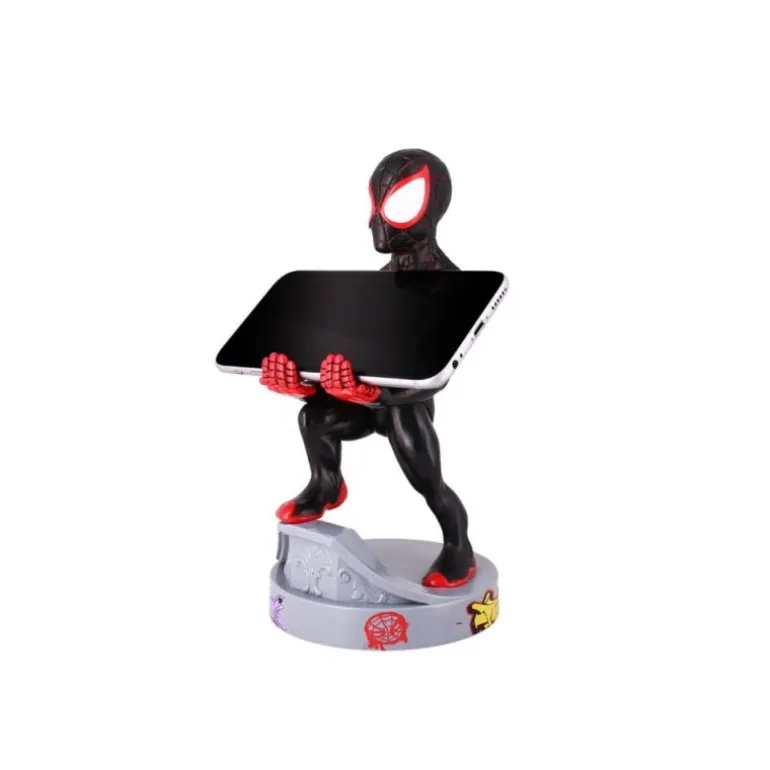 Spider-Man Soporte Cably Guys Miles Morales 20 cm
