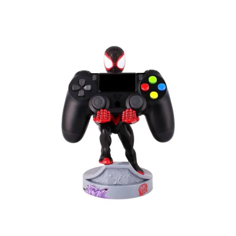 Spider-Man Soporte Cably Guys Miles Morales 20 cm