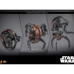 Star Wars Episode I Figura Movie Masterpiece 1/6 Droideka 27 cm