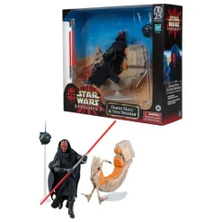 Star Wars Episodio I Black Series Darth Maul & Sith Speeder 25 Aniversario
