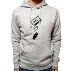 Sudadera cassete y USB
