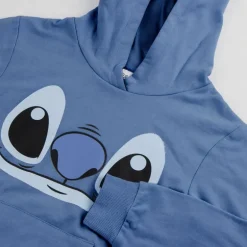 Sudadera con Capucha Cotton Brushed de Stitch para Niños