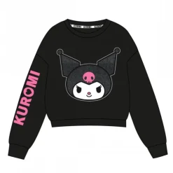 Sudadera Cotton Brushed Hello Kitty Kuromi para Niños 6-14 Años