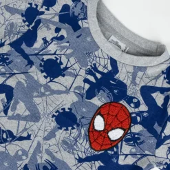 Sudadera Cotton Brushed Spiderman para Niños