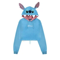 Sudadera Crop Top Stitch Súper Suave Disney