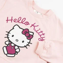 Sudadera French Terry Tul Hello Kitty para Niñas 4-10 Años