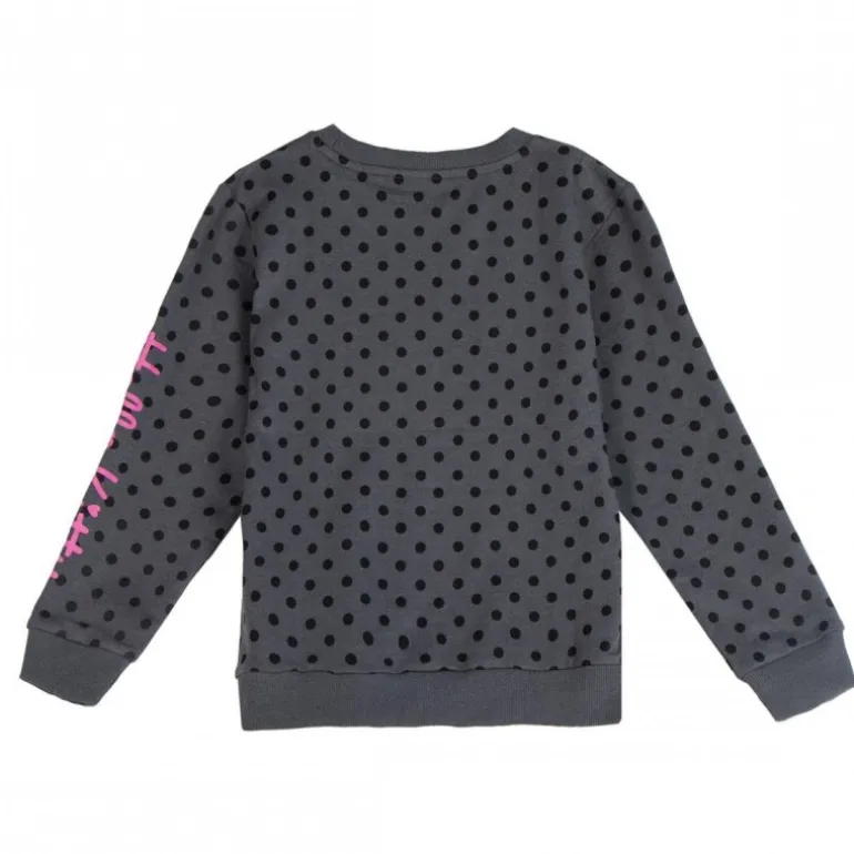 Sudadera Hello Kitty de Algodón con Lunares para Niñas