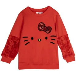 Sudadera infantil Cotton Brushed Hello Kitty