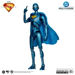 Superman (2025) Figura Deluxe Robot Red Platinum Edition 18 cm