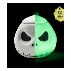Taza 3D Jack que Brilla en la Oscuridad Pesadilla Antes de Navidad