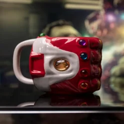 Taza 3D Nano Guantelete Iron Man Avengers