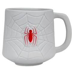 Taza 3D Telaraña y Logo Spider-Man 450 ml