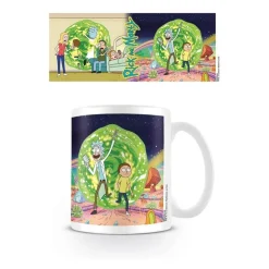 Taza desayuno Rick & Morty Portal - Licencia oficial