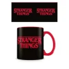 Taza Desayuno Stranger Things Logotipo Oficial