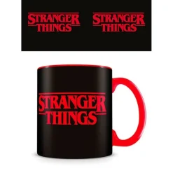 Taza Desayuno Stranger Things Logotipo Oficial