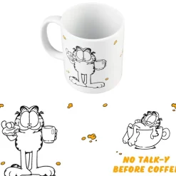 Taza Garfield de cerámica con licencia oficial, 350 ml
