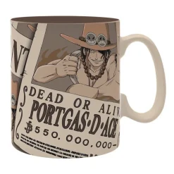 Taza Grande Ace One Piece Wanted