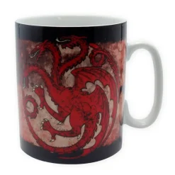 Taza Grande Juego de Tronos Targaryen Fire and Blood