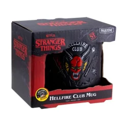 Taza Hellfire Club Stranger Things con Relieve