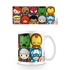 Taza Marvel Personajes Kawaii