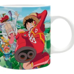 Taza One Piece 320ml Luffy & Vegapunk