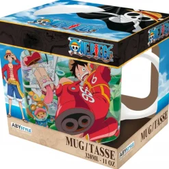 Taza One Piece 320ml Luffy & Vegapunk