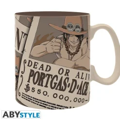 Taza One Piece 460ml Wanted Ace