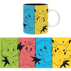 Taza pokemon iniciales Escarlata y Púrpura