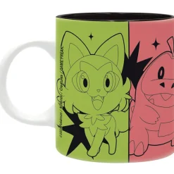 Taza pokemon iniciales Escarlata y Púrpura