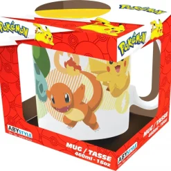 Taza Pokémon 460 ml Pikachu y Starters