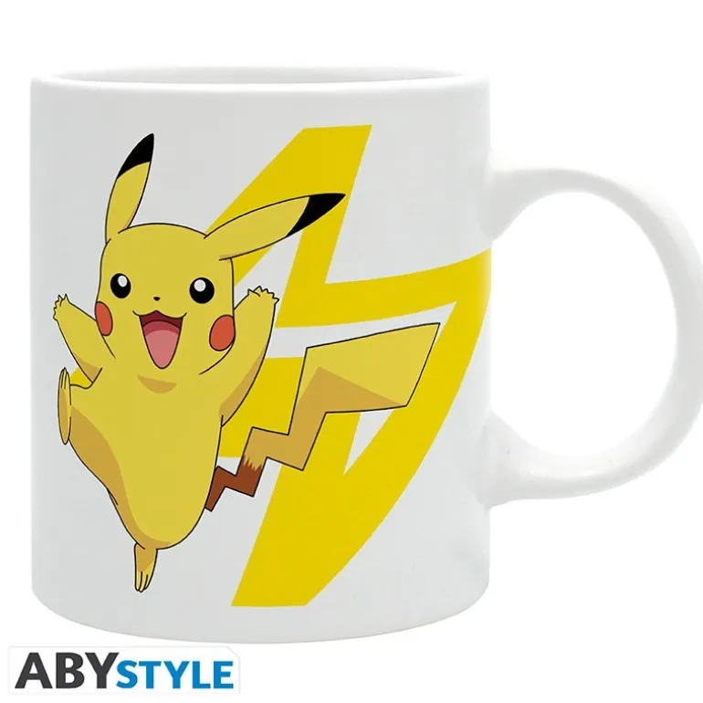 Taza Pokémon 320ml con Logo & Pikachu