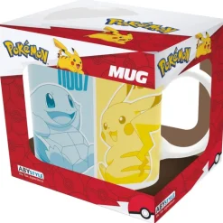 Taza Pokémon 320ml Pikachu & Kanto Starters