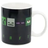 Taza térmica Minecraft 325 ml con diseño cambiante