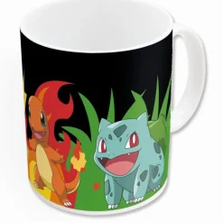 Taza Térmica Pokémon con Squirtle, Pikachu, Charmander y Bulbasaur - 325 ml