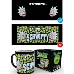 Taza Térmica Rick y Morty Get Schwifty