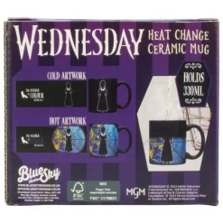 Taza Térmica Silueta Wednesday