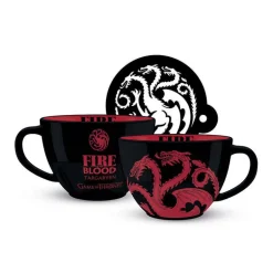Taza y molde Capuccino Targaryen Juego de Tronos