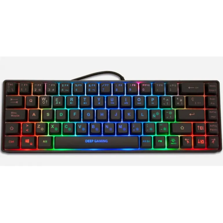 Teclado Gaming Coolbox Mini TM065 RGB 65%