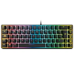 Teclado Gaming Krom Kalista USB RGB 62% Membrana