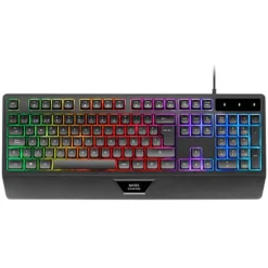 Teclado Mars Gaming MK124 con Iluminación FRGB