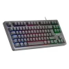 Teclado TKL H-Mech FRGB Mars Gaming MK023 Negro