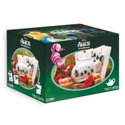 Tetera y Plato Alicia en el País de las Maravillas Reina de Corazones Disney