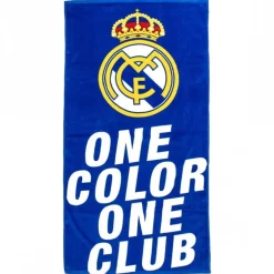 Toalla de Algodón Azul Real Madrid 100% Algodón