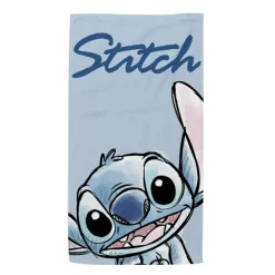 Toalla de baño Stitch - Lilo & Stitch, diseño adorable, 46x27 cm