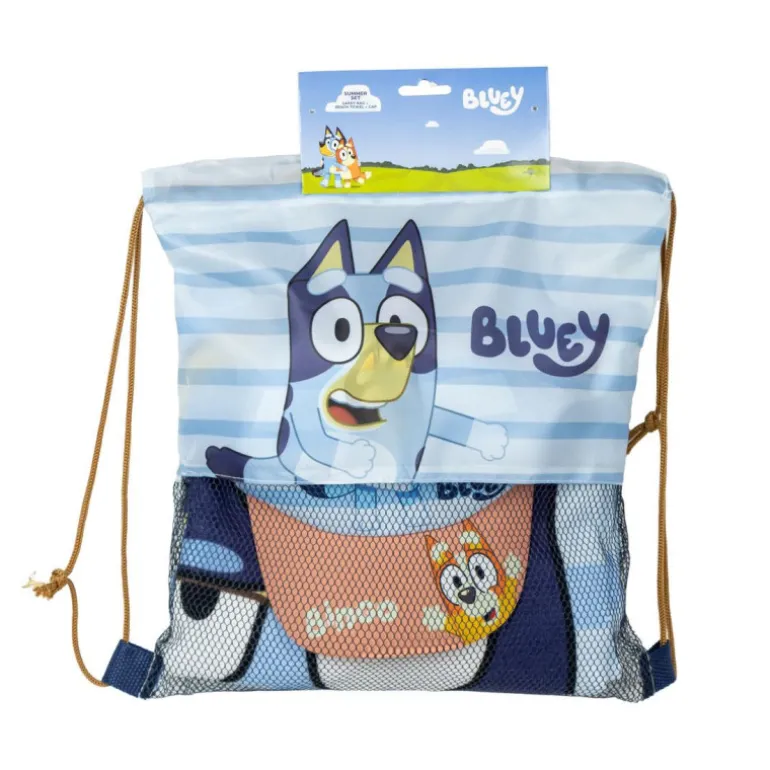 Toalla Set Saquito Bluey