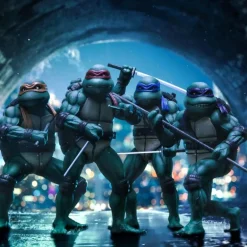 Tortugas Ninja Estatua Donatello 1/10 Iron Studios 18 cm