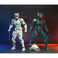 Tortugas Ninja (The Last Ronin) Pack de 2 Figuras Synja Robots 18 cm