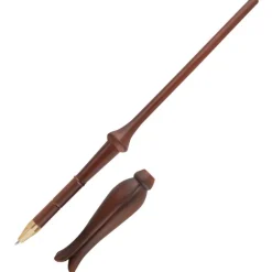 Varita Bolígrafo Luna Lovegood Harry Potter con Soporte