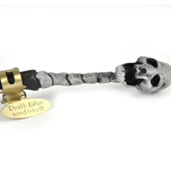 Varita de colección Mortífago con calavera ed. carácter