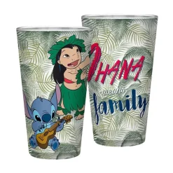 Vaso de Cristal Lilo y Stitch 400 ml